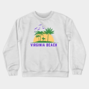 Virginia Beach Souvenirs Crewneck Sweatshirt